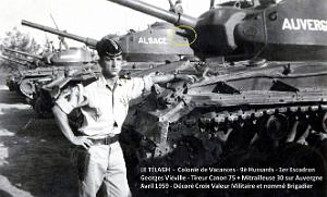 Le Telagh - 9e Hussards - Georges Vieville - 1959